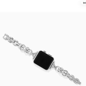 Brighton Silver Interlok Harmony Smart Watch Band NWT